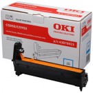 Oki 43870023, Image Drum Unit- Cyan, C5850, C5950, MC560- Original