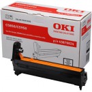 Oki 43870024, Image Drum Unit- Black, C5850, C5950, MC560- Original