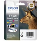 Epson T1306 Ink Cartridge - 3 Colour Multipack Genuine