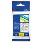 Brother TZ-121 Black on Clear 9mm Laminated Labelling Tape(8m) for P-Touch