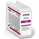 Epson C13T47A300, T47A3, UltraChrome Pro 10 Ink Cartridge Vivid Magenta, SC-P900- Original