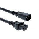 Cisco CAB-C15-CBN, Standard Power Cable, C14 to C15