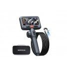 DEPSTECH DS660DL-1.5M, Dual Lens Borescope Camera 0.33in Probe 5FT Articulating Inspection Waterproof