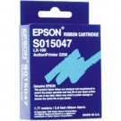 Epson S015047, Fabric Ribbon Black, Action Printer 2250, LX100- Original