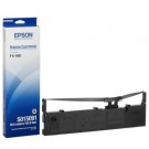 Epson S015091, Fabric Ribbon Cartridge Black, FX-980- Original