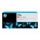 HP B6Y16A, 771A, Ink Cartridge Chromatic Red, DesignJet Z6200, Z6600, Z6800- Original
