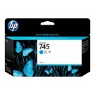 HP F9J97A, 745, Ink Cartridge Cyan, 130ml, Z2600, Z5600- Original