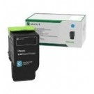 Lexmark 78C20C0, Return Program Toner Cartridge Cyan, CS421, CS521, CX622, CX625- Original