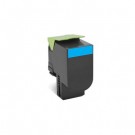 Lexmark 80C2HCE, Toner Cartridge HC Cyan, CX410, CX510- Original 