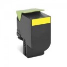Lexmark 80C2HYE, Toner Cartridge HC Yellow, CX410, CX510- Original 