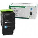Lexmark C242XC0, Return Program Toner Cartridge Extra HC Cyan, C2425, C2535, MC2535, MC2640- Original