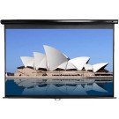 Elite M84UWH-BLACK Manual Pull Down Projection SCreen
