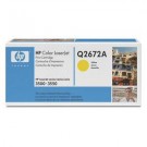 HP Q2672A, Toner Cartridge Yellow, Color LaserJet 3500, 3550, 3700- Original