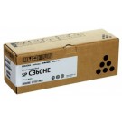 Ricoh 408184, Toner Cartridge HC Black, SP C360, C361- Original
