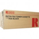 Ricoh 430261, Toner Cartridge Black, Type 1435, Fax 1400L, 1800L, 1900L, 2000M- Original
