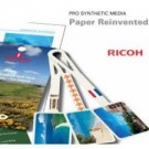Ricoh PSM195MWO, A3 Pro Synthetic Media -195M Opaque, A3 size, 100 Sheets Per Pack