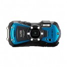 RICOH PENTAX WG-90, Blue Compact Digital Camera