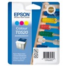 Epson T0520, Ink Cartridge Tri-Colour, 1160, 1500, 1520- Original