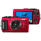 Olympus, Stylus Tough TG-4, Waterproof Digital Camera- Red