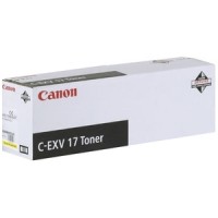 Canon 0259B002AA, Toner Cartridge Yellow, iR C4080, C4580, C5185, C-EXV17- Original