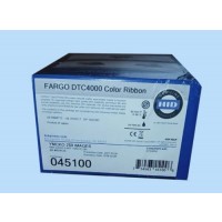 Fargo 045100, Color Ribbon Cartridge, DTC4000- Original