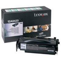 Lexmark 12A8420, Toner Cartridge Black, T430- Original
