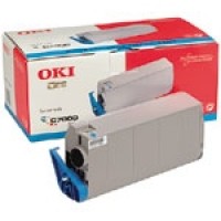 Oki 41304211, Toner Cartridge- Cyan, C7000, C7200, C7400- Genuine
