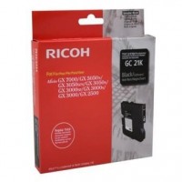 Ricoh GC21K, Gel Cartridge Black, GX2500, GX3000, GX3050- Original