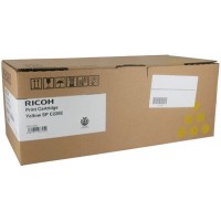 Ricoh 406106, Toner Cartridge Yellow, SP C220, SP C221, SP C222, SP C240- Original