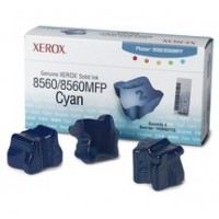 Xerox 108R00723, Solid Ink Sticks Cyan x 3, Phaser 8560- Original