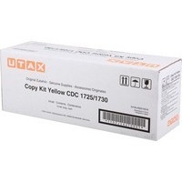 UTAX 652510016, Toner Cartridge- Yellow, CDC 1725, 1730- Original