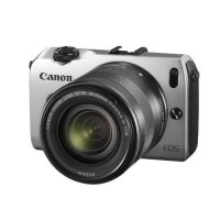 Canon EOS M Silver Compact System Camera + 18-55mm lens