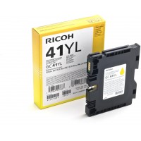 Ricoh GC41YL, Ink Cartridge Yellow, GelJet SG2100N, SG3100, SG3110DN- Original
