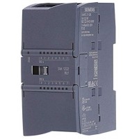 Siemens 6ES7222-1HH32-0XB0, SM 1222 PLC I/O Module 16 Outputs 2 A 24 V dc, 100 x 45 x 75 mm 