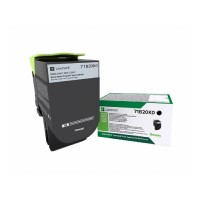 Lexmark 71B20K0, Return Program Toner Cartridge Black, CS317, CS417, CX517- Original