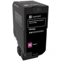 Lexmark 74C2HME, Toner Cartridge HC Magenta, CS720, CS725- Original