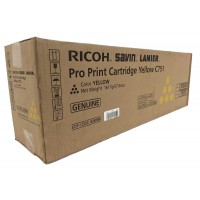 Ricoh 828186, Toner Cartridge Yellow, Pro C651EX, C751EX- Original