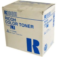 Ricoh 887908 Toner Cartridge Cyan, Type L1, AC6010, AC6110, AC6513 - Genuine  