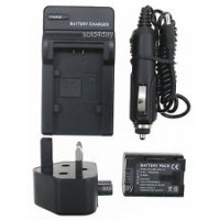 Battery +Charger for JVC GZ-E300 Camcorder