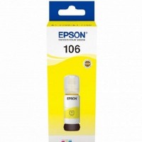 Epson C13T00R440, 106, Ecotank Ink Bottle Yellow, EcoTank ET-7700, ET-7750- Original