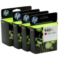 HP 940XL, Ink Cartridge Multipack, Officejet Pro 8000, Pro 8500- Original 
