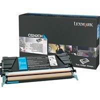 Lexmark C5242CH, Toner Cartridge HC Cyan, C524, C532, C534- Original 
