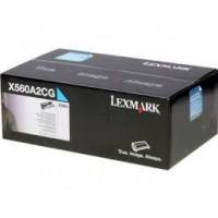 Lexmark 0X560A2CG, Toner Cartridge Cyan, X560dn, X560n- Genuine