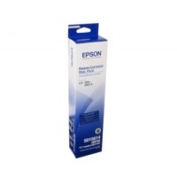 Epson C13S015614BA, SIDM Black Ribbon Cartridge Dualpack, LX300- Original