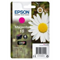 Epson C13T18034022, 18, Ink Cartridge Magenta, XP-100, XP-205, XP-402, XP-425- Original