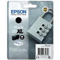 Epson C13T35914010, Ink Cartridge HC Black, Workforce Pro WF-4720, 4725, 4730, 4740- Original
