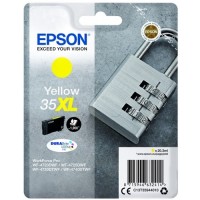 Epson C13T35944010, Ink Cartridge HC Yellow, Workforce Pro WF-4720, 4725, 4730, 4740- Original