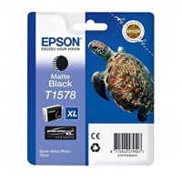 Epson T1578, Ink Cartridge Matte Black, Stylus Photo R3000- Original