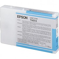 Epson T6055, C13T605500, Ink Cartridge Light Cyan, Pro 4800, 4880- Original