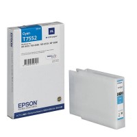 Epson T7552, Ink Cartridge HC Cyan, WF8010, 8090, 8510, 8590- Original